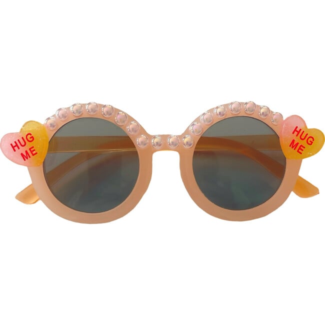 Yellow Love Alina Round Sunnies, Rose