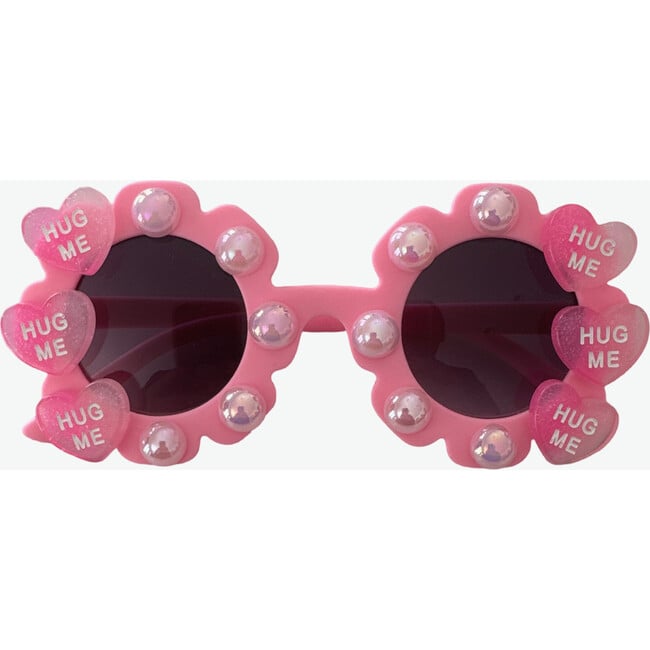 Hug Me Girly Cami Flower Sunnies, Pink