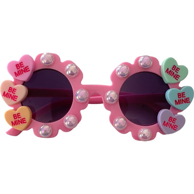 Be Mine Rainbow Cami Flower Sunnies, Pink