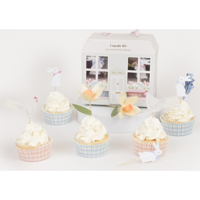 Easter Cottage Cupcake Kit - Tableware - 2