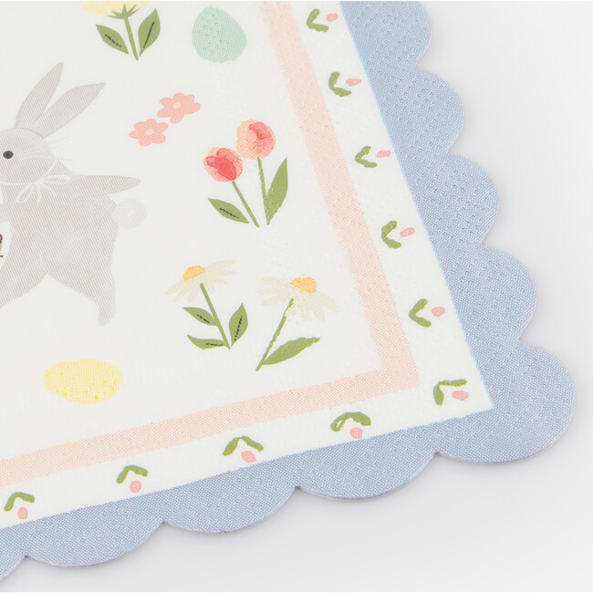 Easter Bunny Large Napkins - Tableware - 2