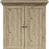 Teamson Home Stratford Removable Wall Cabinet, Light Oak - Bathroom - 1 - thumbnail