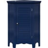 Teamson Home Glancy Corner Floor Cabinet, Navy - Bathroom - 1 - thumbnail