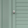 Teamson Home Glancy Corner Wall Cabinet, Sage Green - Bathroom - 6