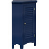 Teamson Home Glancy Corner Floor Cabinet, Navy - Bathroom - 5