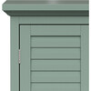 Teamson Home Glancy Removable Two-Door Wall Cabinet, Sage Green - Bathroom - 7