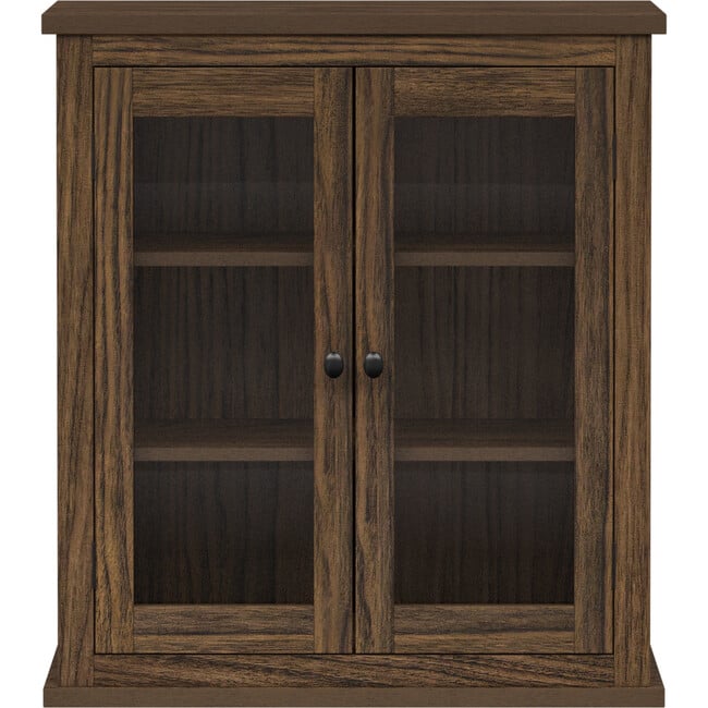 Teamson Home Donovan Removable Wall Cabinet, Walnut