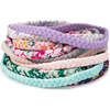 Wildflower Braided Headbands Set, Multicolors (Pack Of 10) - Headbands - 1 - thumbnail