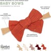 Nylon Bow Headbands Set, Maple (Pack Of 5) - Headbands - 3