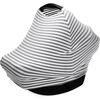 Durable Striped Multi-Purpose Cover, Gray & White - Car Seat Accessories - 7