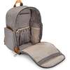 Birch Mini Zipper Diaper Backpack, Gray - Diaper Bags - 6