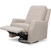 Crewe Electronic Recliner & Swivel Glider, Earl Grey Shearling - Glider - 3