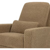 Sigi Shearling Recliner And Swivel Glider, Cortado Shearling - Glider - 6