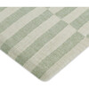 All-Stages GOTS Certified Organic Muslin Cotton Bassinet Sheet, Moss Stripe - Crib Sheets - 1 - thumbnail