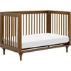 Lolly 3-In-1 Convertible Crib With Toddler Bed Conversion Kit, Natural Walnut - Cribs - 5