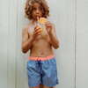 Boys Meno Swim Trunk, Blue Cali - Swim Trunks - 2