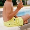 Boys Meno Swim Trunk, Neon Yellow - Swim Trunks - 2