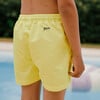 Boys Meno Swim Trunk, Neon Yellow - Swim Trunks - 3