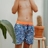 Boys Meno Swim Trunk, Amazonico - Swim Trunks - 3