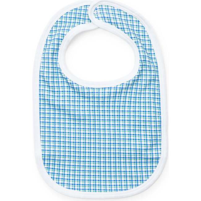 Plain Edge Bib, Hampton Plaid