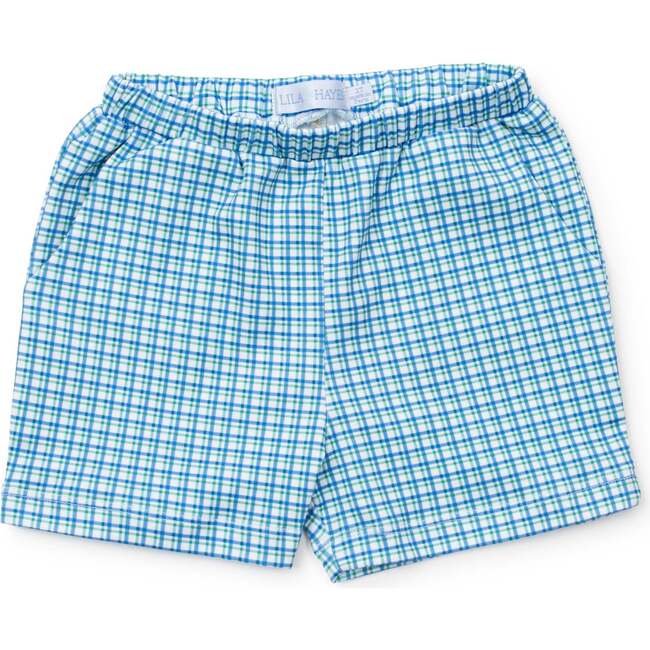 Sawyer Boys' Play Shorts, Hampton Plaid