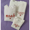 Adult Personalized Valentine Cropped Sweatshirt, White - Sweatshirts - 4