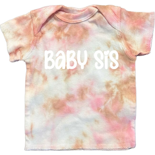 Baby Sis Tie-Dye T-Shirt, Pink