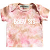 Baby Sis Tie-Dye T-Shirt, Pink - T-Shirts - 2