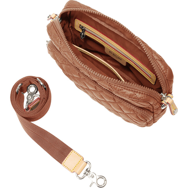 Women's Small Metro Adjustable Strap Camera Bag, Terracotta - Bags - 3