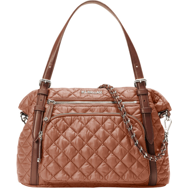 Women's Crosby Everywhere Leather Strap Tote Bag, Terracotta