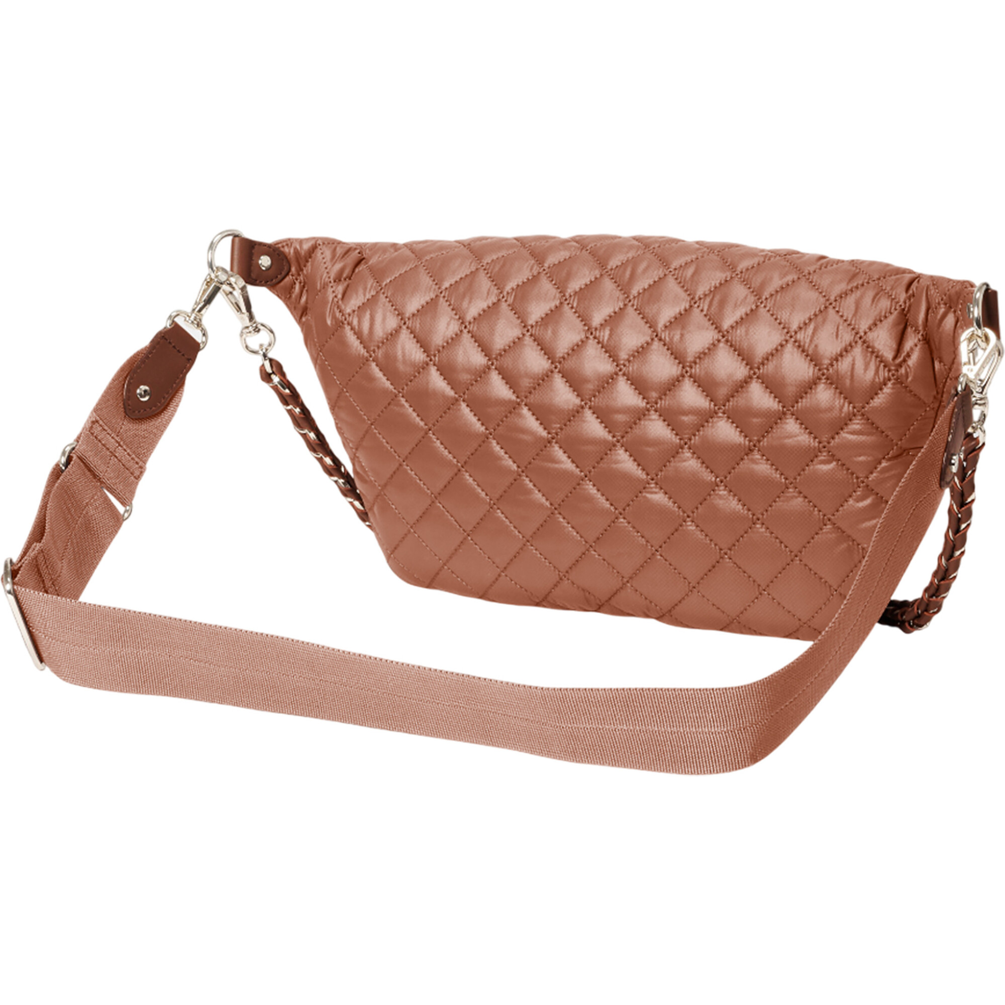 Women's Crosby Crossbody Exterior Pocket Sling Bag, Terracotta