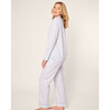 Women's Pajama Set, Blue Hearts - Pajamas - 3