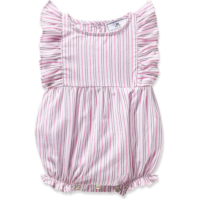 Infant's Ruffled Romper, Blush Boulevard