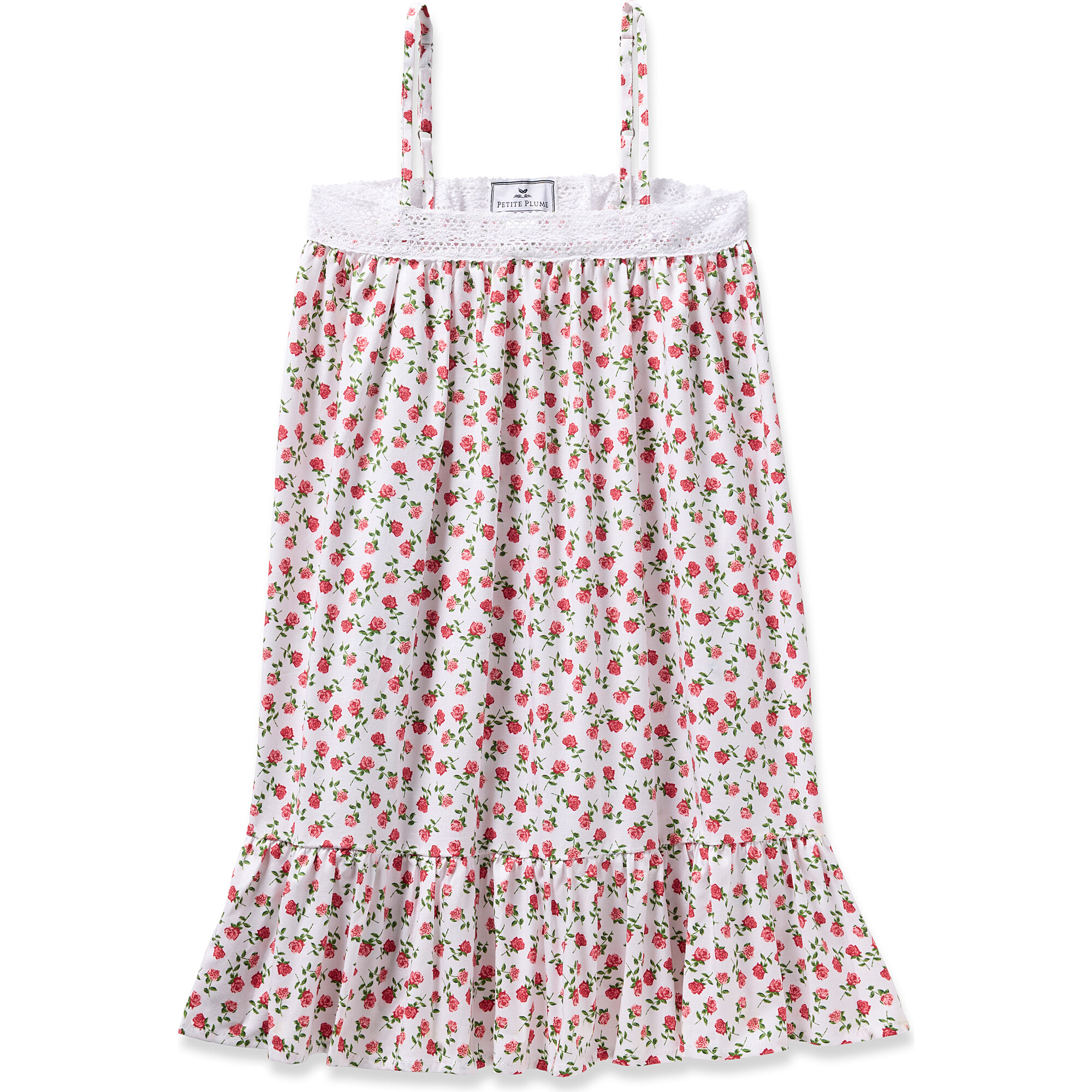 Girl's Lily Nightgown, Petite Petals - Nightgowns - 1