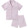 Children's Short Set, Blush Boulevard - Pajamas - 1 - thumbnail