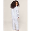 Children's Pajama Set, Blue Hearts - Pajamas - 4