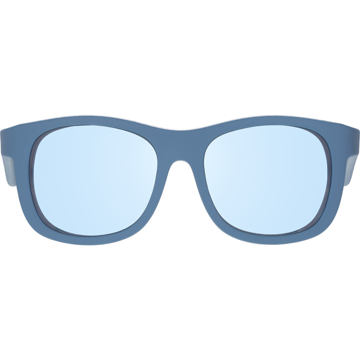 Polarized Navigator Sunglasses: Midnight Blue, Light Blue Mirror - Sunglasses - 1