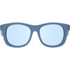 Polarized Navigator Sunglasses: Midnight Blue, Light Blue Mirror - Sunglasses - 1 - thumbnail