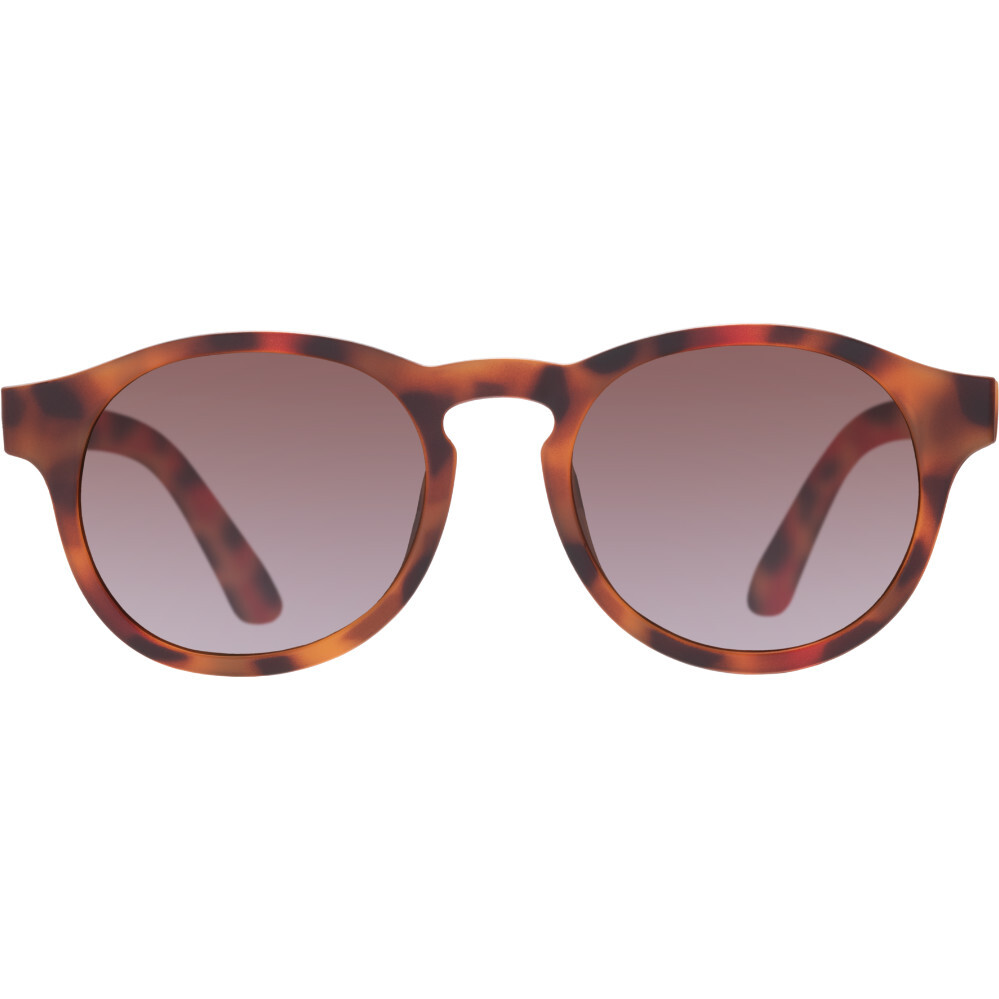 Polarized Keyhole Sunglasses: Classic Tortoise, Amber Lenses - Sunglasses - 1