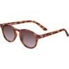 Polarized Keyhole Sunglasses: Classic Tortoise, Amber Lenses - Sunglasses - 2