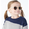 Originals Keyhole Sunglasses: Sweet Cream, Amber Lenses - Sunglasses - 4