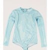 St Barth Glitter Aqua Rash Guard One Piece - One Pieces - 1 - thumbnail