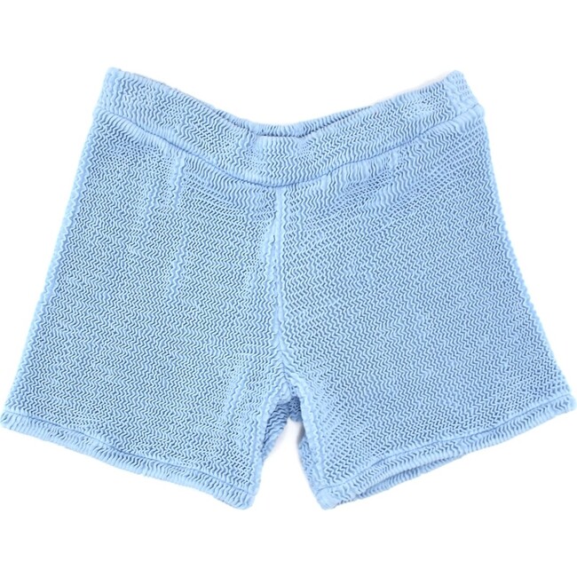 Ibiza Crinkle Shorts Blue