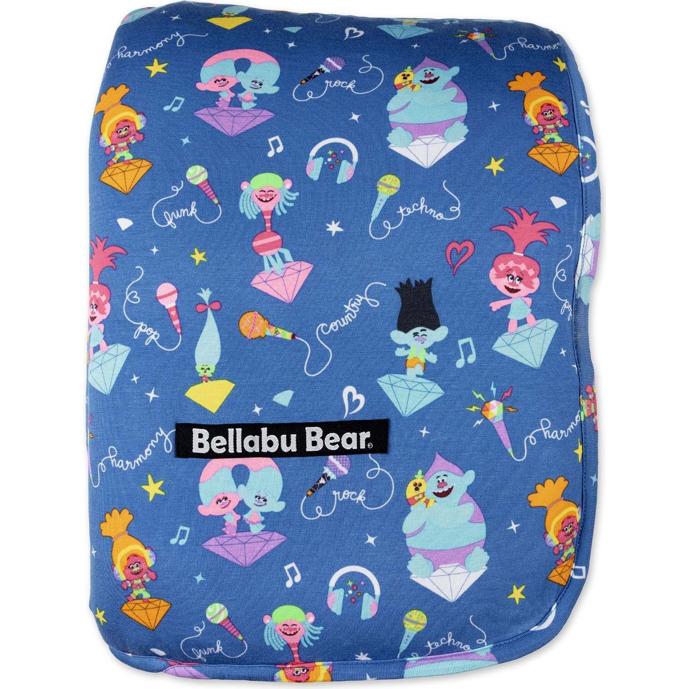 Trolls Music Bamboo Blanket, Blue - Blankets - 1