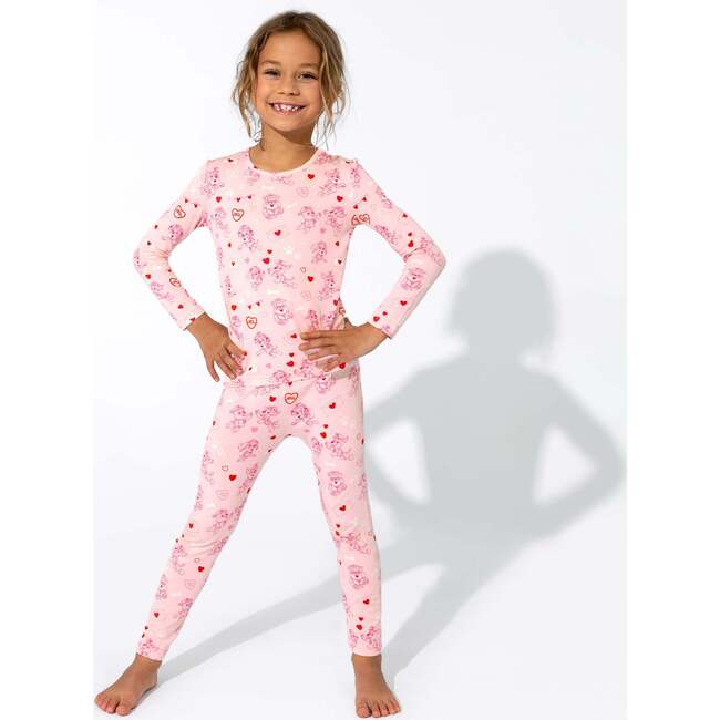 PAW Patrol: Valentine's Pink Bamboo Kids Pajamas, Pink