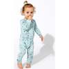 PAW Patrol: Valentine's Blue Bamboo Convertible Footie, Blue - Onesies - 2