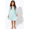 PAW Patrol: Valentine's Blue Bamboo Girls' Long Sleeve Dress, Blue - Dresses - 2