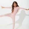 Milk & Cookies Pink Bamboo Kids Pajamas, Pink - Pajamas - 5