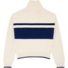 women's cream half zip sweater - Sweaters - 6