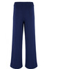 women's navy wide leg knit pant - Pants - 6